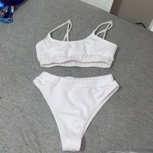 White bikini